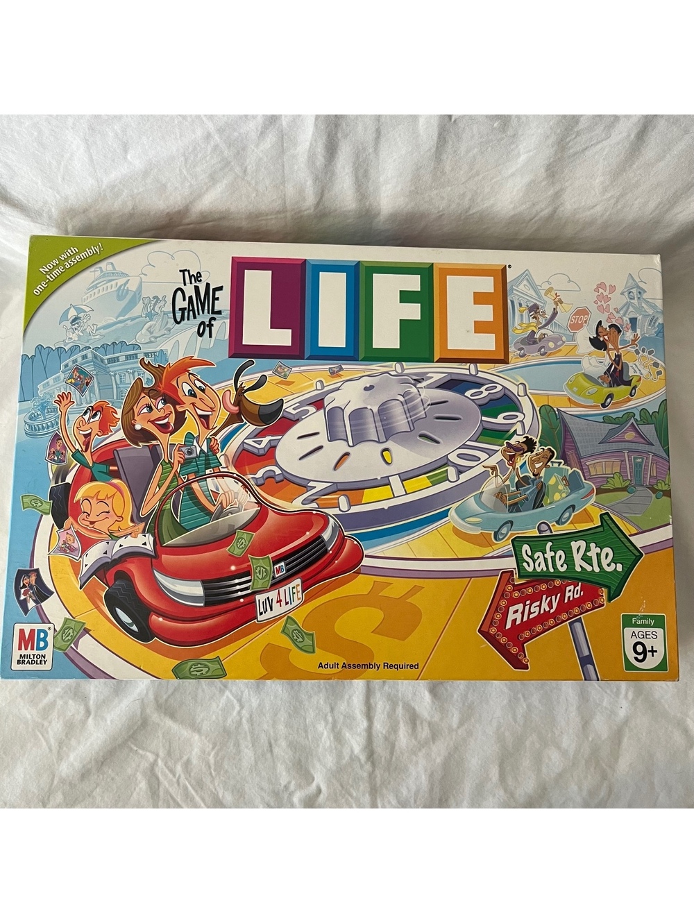 The Game of Life Board Game 2007 Edition Milton Bradley Hasbro 100% Complete